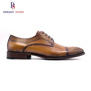 Dreamy Strark Business <b>Men</b> Oxford Formal Genuine <b>Dress</b> <b>Men</b> Wedding Shoes British Style Fashion - Product Image 2