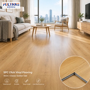 Planches de sol SPC avec système de verrouillage Unilin <span class=keywords><strong>pour</strong></span> une installation rapide dans les appartements, les hôtels, les bureaux, les magasins de détail et la rénovation de maisons - Product Image 1