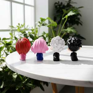 Nouvelles conceptions, 4 pièces/ensemble, figurines d'<span class=keywords><strong>action</strong></span> de style japonais, figurines en PVC Dandd, figurines Chibi Ayase Momo, figurine d'<span class=keywords><strong>action</strong></span> - Product Image 3