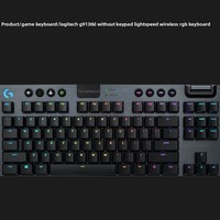 Clavier mécanique programmable Logitech G913 sans fil/filaire trois modes TKL 87 touches ultra-plat RGB pour jeux à profil bas