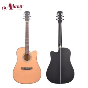 AileenMusic गर्म बेच 41 इंच अच्छा हस्तनिर्मित कस्टम थोक गिटार ध्वनिक (AF168C)