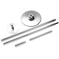 Kit de poteau de danse autoportant en acier portable