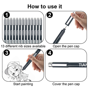 13 cái/bộ Màu Tốt <span class=keywords><strong>Tip</strong></span> <span class=keywords><strong>Fineliner</strong></span> Nghệ Thuật Đánh Dấu Biểu Tượng Tùy Chỉnh Tạp Chí Bút Cho Viết Màu Vẽ Trong Kế Hoạch - Product Image 6