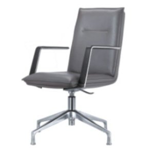 Silla de oficina moderna y cómoda de cuero 36019-2028E/B/A - Product Image 1
