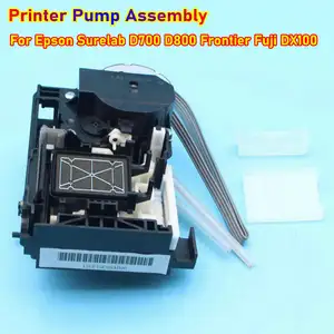 Ban Đầu Mới Máy In Bơm Lắp Ráp Mực Hệ Thống Assy Cho Epson D700 D800 Biên Giới Fuji Dx100 Đóng Nắp Trạm Làm Sạch Kit Đơn Vị Kit