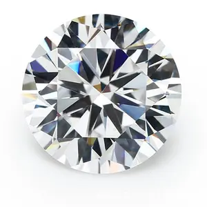 High Quality Custom 0.8-2.9mm Carat Price Perfect Round D color VVS Loose Melee Moissanite Diamond