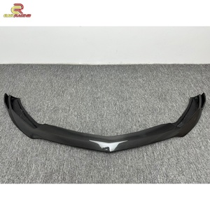 ลิ้นหน้าคาร์บอนไฟเบอร์แบบเปียก PT Style สำหรับ Mercedes Benz AMG GT GTS GTC ปี 2014-2016 ชุดแต่งสเกิร์ตหน้า อะไหล่รถยนต์ - Product Image 4