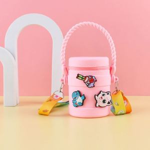 Waterproof Multifunctional Portable Silicone Coin <b>Purse</b> Wallet Case <b>Cute</b> Style Zipper Closure for Sundries Storage Headphone Bag - Product Image 3