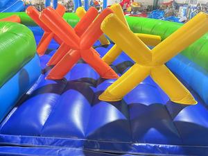 Parcours d'obstacles gonflable géant amusant et excitant pour enfants et adultes, avec bâche en PVC, qualité supérieure, bon <span class=keywords><strong>prix</strong></span> - Product Image 6