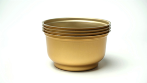 956 #   Ciotola Multiuso in Alluminio Resistente alle Alte Temperature con Coperchio in Foglio, Ecologica e di Grado Alimentare per Nido d'Uccello e Zuppa di Pesce - Product Image 5