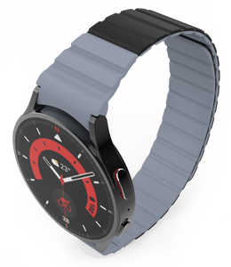Correa de Reloj Magnética Transpirable de Goma Eraysun, Repuesto de Pulsera para Reloj Inteligente, Personalizada de Lujo para Relojes <span class=keywords><strong>Samsung</strong></span> de 20/22 mm - Product Image 2