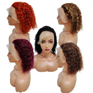 $27 Promotion Letsfly Water Wave Bob <b>Wig</b> 13x4 Lace Front <b>Wigs</b> Natural 12inch to 16inch Brazilian Human Hair <b>Wigs</b> <b>for</b> <b>Women</b> - Product Image 1