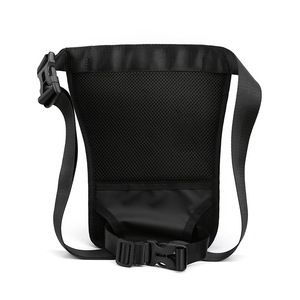 Sac bandoulière unisexe imperméable, sac de poitrine multifonctionnel pour le sport, les voyages, la randonnée, la pêche, sac banane bleu foncé, noir, gris - Product Image 3