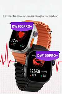 DW100 DW100Pro พิเศษ + ซิมการ์ดสมาร์ทวอทช์ทั่วโลกแอนดรอยด์ AMOLED 2.04นิ้วโทรผ่าน WiFi GPS รุ่นมือถือ S10 - Product Image 5