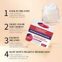 Crème pour le visage à la niacinamide, éliminateur de taches brunes, nourrissante en profondeur, beauté naturelle, crème hydratante pour la peau du visage