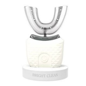 Brosse à dents électrique automatique en silicone pour enfants et adultes, blanchissante, de type U, 360 degrés - Product Image 3