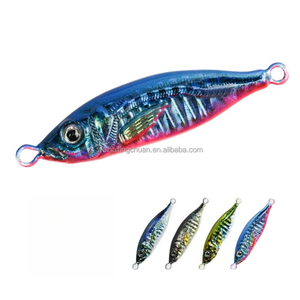 Leurre de pêche en métal lumineux UV imprimé en 3D de style japonais <span class=keywords><strong>Little</strong></span> <span class=keywords><strong>Jack</strong></span> Dying Fish Shore Lancer Boat Spanish Artificial Hard Bait - Product Image 1