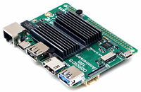 Carte mère ODROID-M1S Lite 2 Go avec processeur Rockchip RK3566, architecture ARMv8-A avec extensions Neon et Crypto, GPU Mali-G52