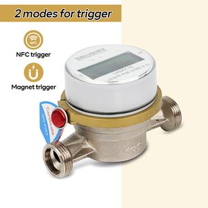 Compteur d'eau numérique à jet unique de classe C AMR LoRaWAN DN15 en laiton - Product Image 3