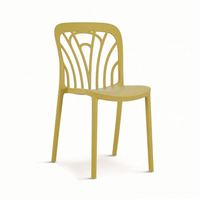 Chaises de salle à manger ultramince en plastique empilables, mobilier d'usine, Design moderne avec polypropylène, nouveau modèle
