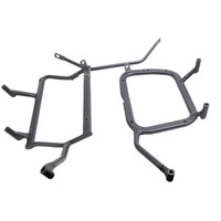 Ensemble de bagages 2026 Factory Direct 800MT en acier carbone avec porte-bagages latéral et coffre supérieur de 45L avec dossier pour CFMotos, bagages en aluminium