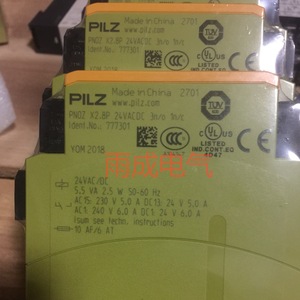 Pilz Pnoz X2.8p Safety <b>Relay</b> 24Vac/dc 10a 3n/o 1n/c Made In China - Product Image 1