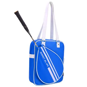 Tas Badminton wanita, tas jinjing olahraga raket kapasitas besar warna OEM untuk perempuan