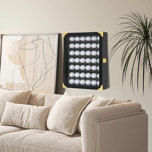 New Arrives Modern for Clear Acrylic <b>Wall</b> Mounted 36 Golf Balls Store <b>Display</b> Stand with Customized Logo - Product Image 5
