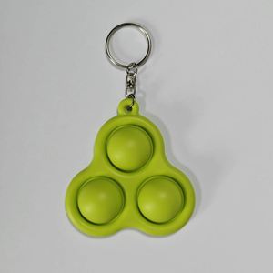 Jouets anti-stress personnalisés, jouets à presser avec les doigts, porte-clés en silicone à bulles - Product Image 5