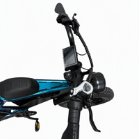 Moto électrique durable haute performance, moto de rue, batterie au lithium, freins à disque, acier, pour adulte, longue distance