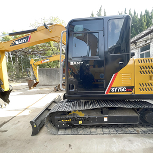 SANY Sử Dụng Sy75 Nhanh Chóng Hoạt Động Tốc Độ 2022 Trung Quốc <span class=keywords><strong>Mini</strong></span> <span class=keywords><strong>7</strong></span> <span class=keywords><strong>7</strong></span>.5 Tấn Sy 75 C 75C Sy75C 7ton 7T <span class=keywords><strong>7</strong></span>.5 T <span class=keywords><strong>7</strong></span>.5ton Máy Xúc Cho Cảnh Quan - Product Image 2