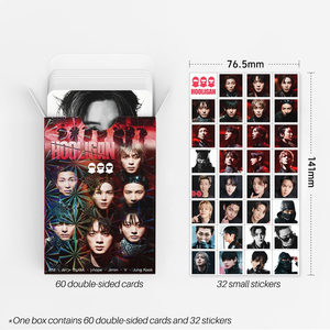 <span class=keywords><strong>KPOP</strong></span> 92 pz/scatola Bangtan Boys 2026 World Tour Arirang Hooligan Photocard Lomo Card Cornice Decorativa in Carta - Product Image 5