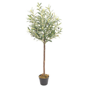 Olivier pas cher nordique maison salon tronc en bois plante artificielle arbre paysage décoration olivier artificiel - Product Image 3