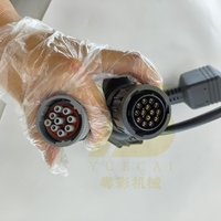 Arnés de diagnóstico YUE CAI 457-6114, cable adaptador 4576114 para piezas de excavadora, arnés de prueba ET-3 ET3 ET-4 CA3