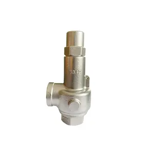 Pressure Relief Safety Valve With Gauge Safety Relief Valve