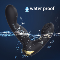 Masseur de prostate électrique sans fil pour hommes avec vibration pulsée, vibrateur de masturbation portable pour hommes