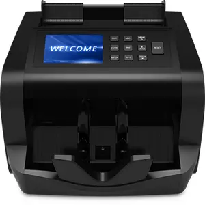 Contatore di banconote contatore di denaro display LCD UV MG macchina di rilevamento valuta nota conteggio macchina