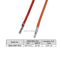 Kabel kustom perakitan jst gh 1.25 kabel konektor 2 3 4 5 6 7 8 9 10 11 12 pin GHR-02V-S