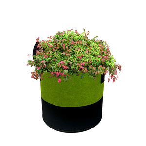 Bolsas de cultivo de Tela reutilizables personalizadas con asas de fieltro Para macetas de patatas, Tomates Y verduras. - Product Image 3