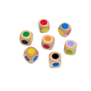 Fabriekslevering op maat gemaakte handgemaakte houten D6 dobbelstenen met reliëf, CE-gecertificeerd, duurzaam Jaywooden merk bord voor schaak/puzzel - Product Image 4