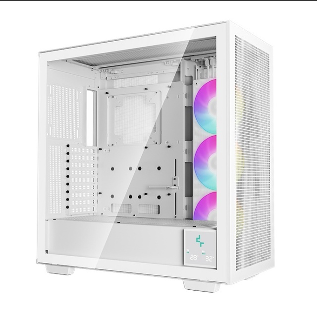New Deepcool Dual Chamber MORPHEUS White Full Tower Case PC Gaming Support EATX ATX Gaming PC Case Computer