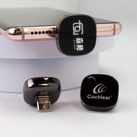 Flashdisk Mini Persegi Tipe C USB dengan Logo Custom Menyala, Pendrive OTG USB Stick untuk Hadiah Promosi Perusahaan