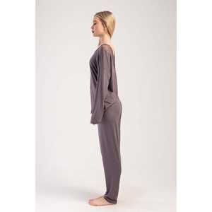 Chemise de nuit à manches longues Danteelly pour femme, taille XXL, par What Lyc Viscon, confortable et élégante, prête à porter! - Product Image 2