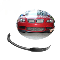 Lèvre de pare-chocs avant en fibre de carbone pour BMW Série 3 E92 M3