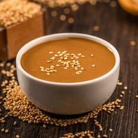 Pâte de sésame grillé Tahini, sauce crémeuse au sésame moulu, beurre naturel, sac de 8 kg pour nouilles, salades, hotpot, fournitures de restauration