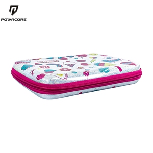 Powacore กล่องใส่อุปกรณ์เดินทางแบบพกพากล่อง EVA สำหรับสีชมพูสีสันสดใส - Product Image 3