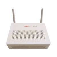 Router Terminal Jaringan Optik (ONT/ONU) Hs8145c Xpon Gpon 1GE+3FE+1Tel+USB 2.4g Wifi Bekas