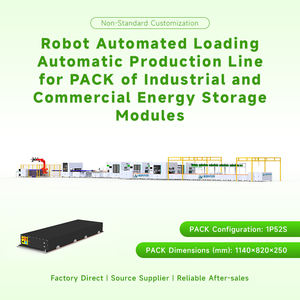 Ligne de production de modules de stockage d'énergie industriels et commerciaux à chargement automatique par robot - Product Image 2