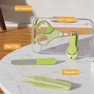 Baby Care Set Manicure Nail Clippers Baby Supplies High-quality Safety Grooming Nail Electric Nail Clipper Stainless Steel - Product Image 4