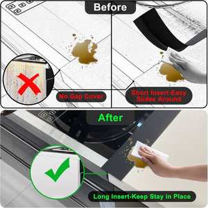 Best-Selling Eco-Friendly Durable Silicone Kitchen Anti-Oil/Dust <b>Seal</b> <b>Strip</b> Heat Resistant Dishwasher Safe Gap Serving Set - Product Image 4